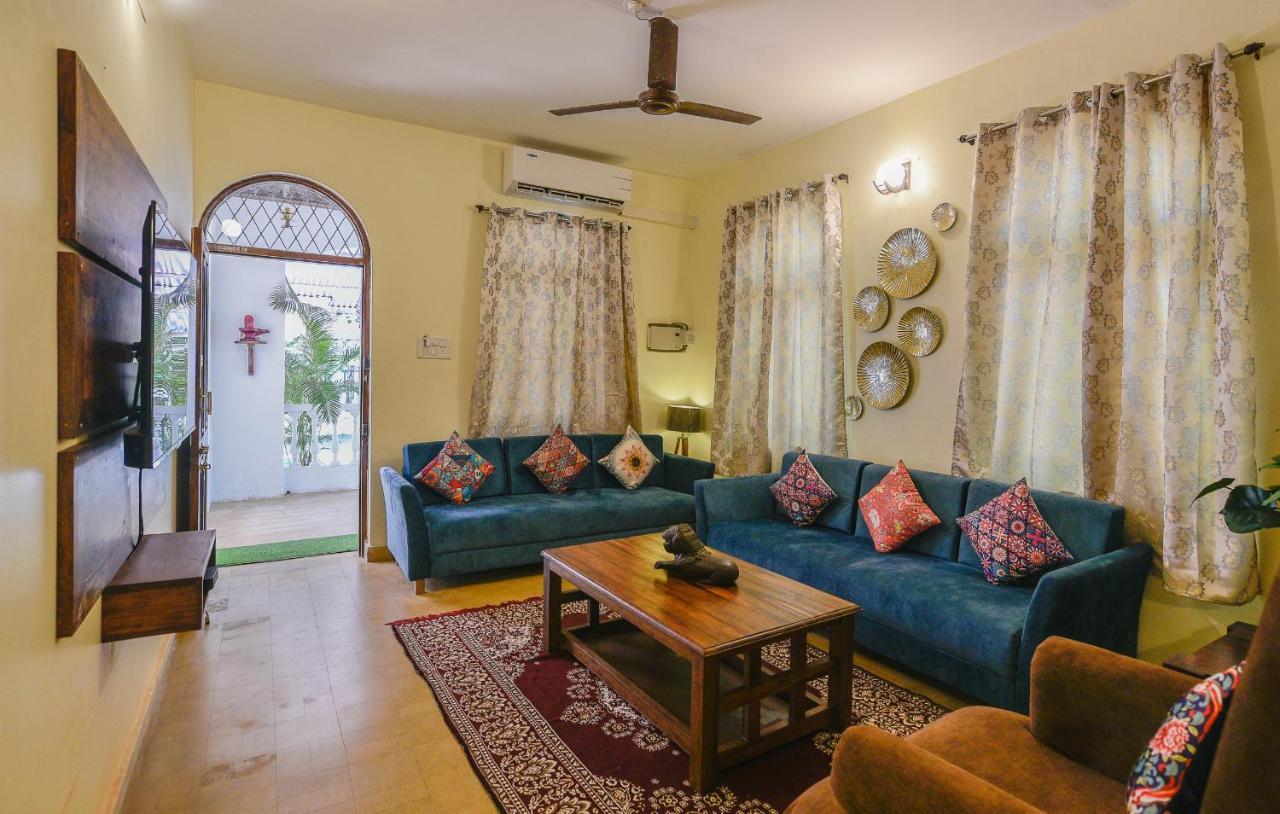 Gr Stays Private Pool Villa In Calangute 5 Mins To Baga آربورا المظهر الخارجي الصورة